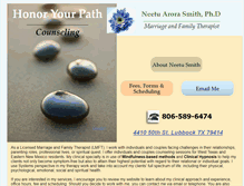 Tablet Screenshot of honoryourpath.com